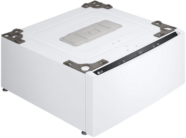 LG SideKick™ 1.0 Cu. Ft. White Pedestal Washer 4