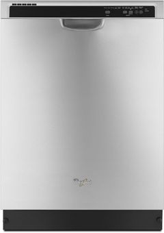 Whirlpool® 24" Monochromatic Stainless Steel Built In Dishwasher 