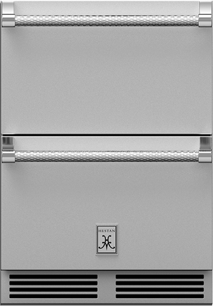 Hestan GRR Series 24” Steeletto Outdoor Refrigerator Drawers
