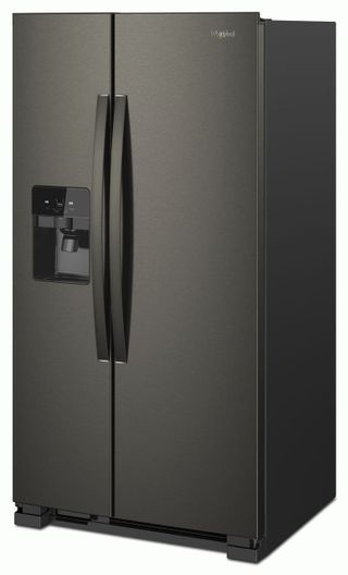 Whirlpool® 24.6 Cu. Ft. Side-by-Side Refrigerator-Fingerprint Resistant Black Stainless