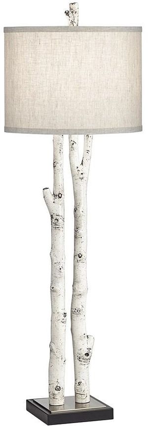Pacific Coast® Lighting White Forest Table Lamp