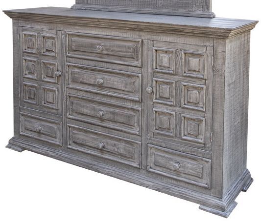 International Furniture Direct Terra Gray Dresser-0