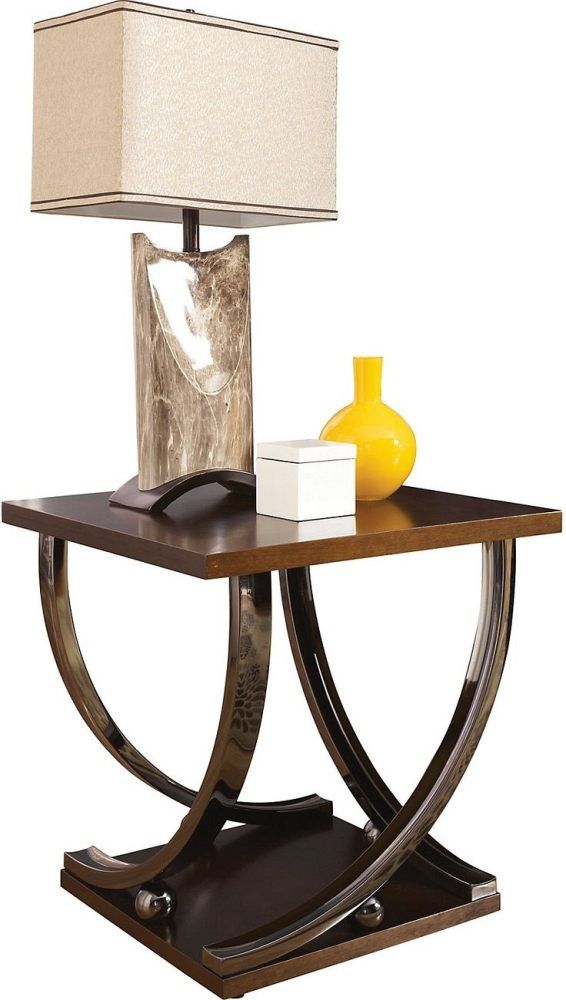 Signature Design by Ashley® Rollins Dark Brown End Table 2