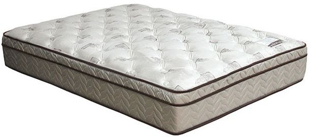 Furniture of America® Lilium Firm Hybrid Euro Pillow Top California King Mattress