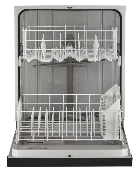 Whirlpool® 24" Stainless Steel Front Control Built In Dishwasher-2