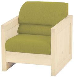 Crate Designs™ Furniture Unfinished Arm Chair