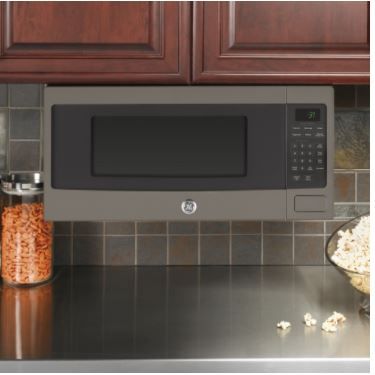 GE Profile™ 1.1 Cu. Ft. Slate Countertop Microwave 3