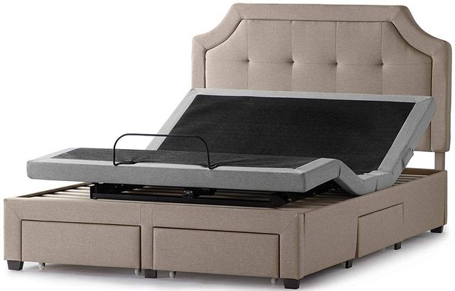 Malouf® Watson Charcoal Full Platform Bed Base 12