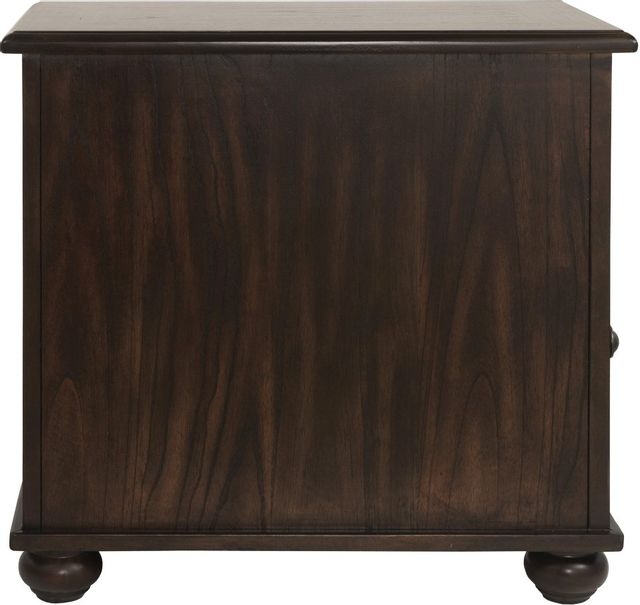 Signature Design by Ashley® Barilanni Dark Brown Chair Side End Table 2
