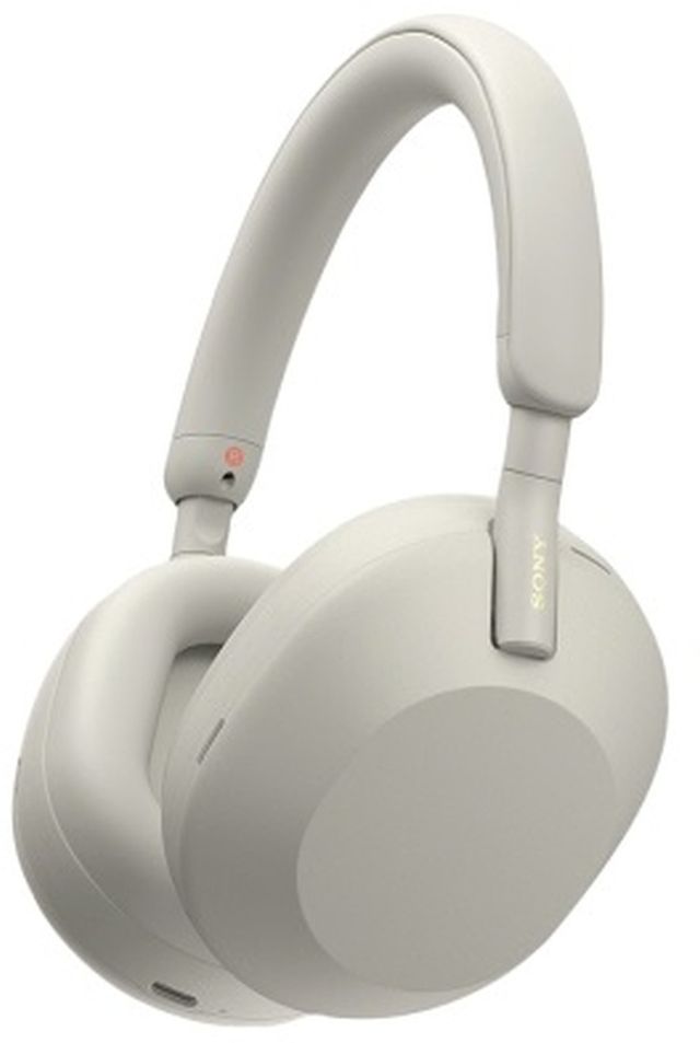 Sony® Silver Bluetooth® Over-Ear Noise-Cancelling Headphone 1