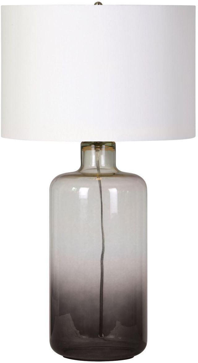 Renwil® Nightfall Grey Ombre Glass Table Lamp 0
