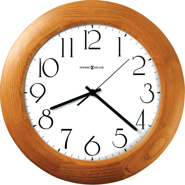 Howard Miller® Santa Fe Champagne Oak Wall Clock