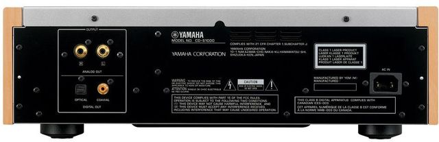 Yamaha Black Natural Sound Super Audio CD Player 1
