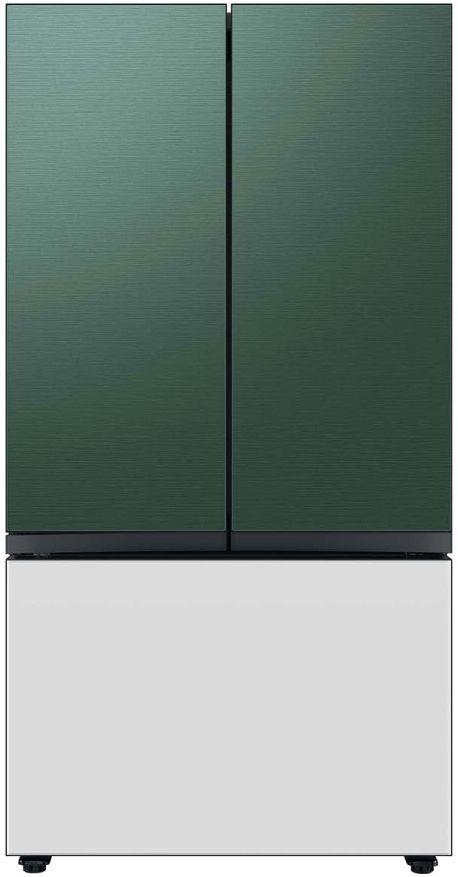 Samsung Bespoke 36" White Glass French Door Refrigerator Bottom Panel 8