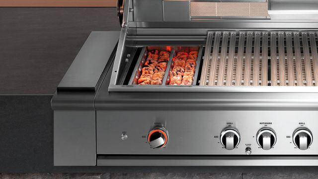 DCS Series 9 47.94” Brushed Stainless Steel Built In Grill-2