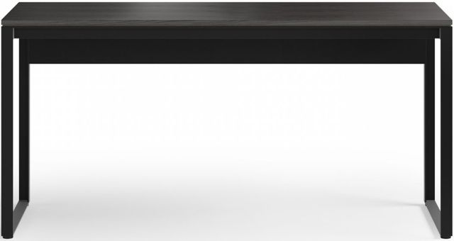 BDI Linea™ Charcoal Stained Ash Work Desk 1