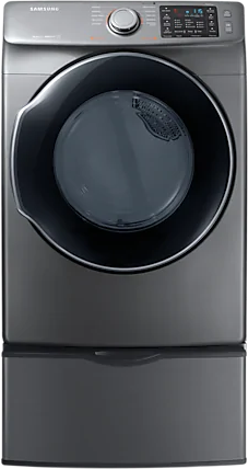 Samsung 7.5 cu.ft Inox Gray Front Load Electric Dryer