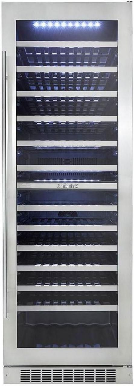 Silhouette® Professional Bordeaux 24” Stainless Steel Wine Cooler