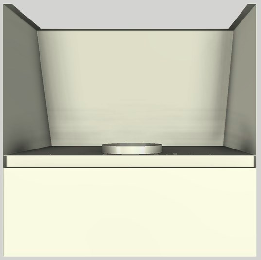 Vent-A-Hood® 30" Biscuit Wall Hood 2