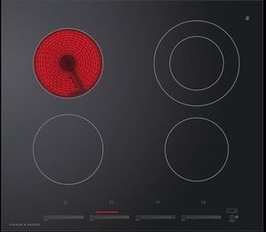 Fisher & Paykel Series 5 24" Black Glass Electric Cooktop