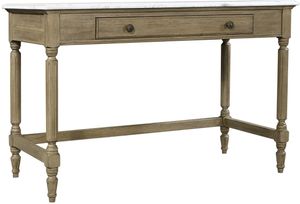 aspenhome® Provence Patine Writing Desk with Marble Top