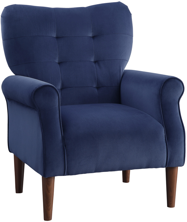 Homelegance® Kyrie Navy Blue Accent Chair-2