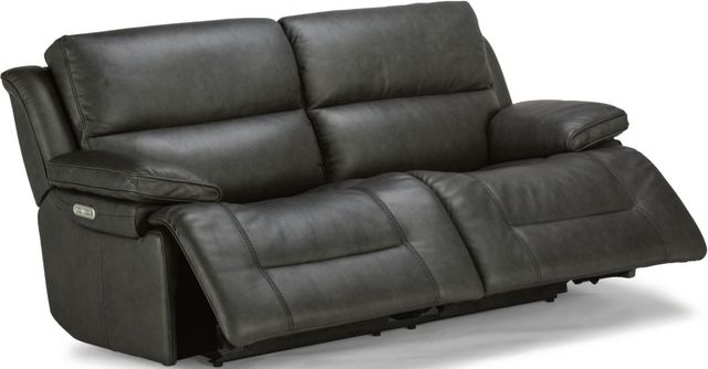 apollo leather power reclining sofa with power headrests