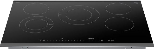 Bosch Benchmark® Series 36" Black/Stainless Steel Electric Cooktop 8
