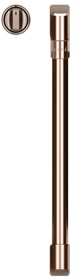 Café™ Brushed Copper French Door Handles and Knob Kit