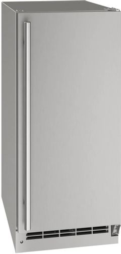 U-Line® Outdoor 15" Stainless Solid Ice Maker