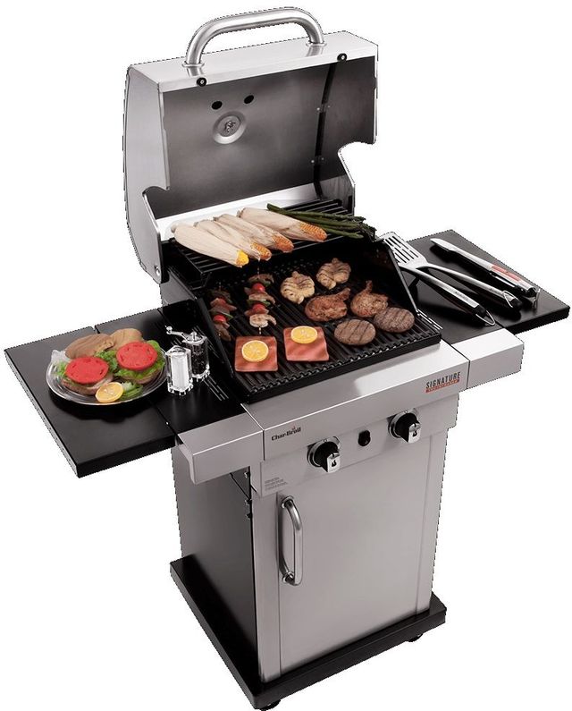Char-Broil® Signature Series™ 46.8" Gas Grill-Stainless Steel 8