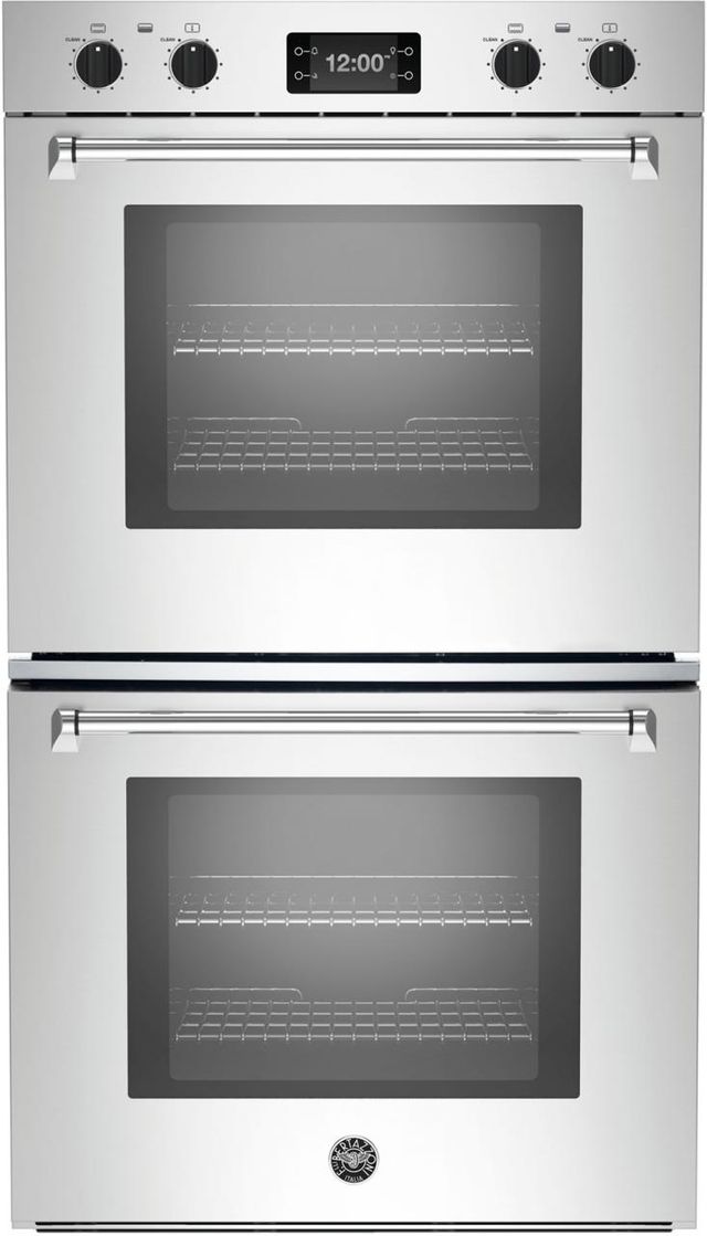 Bertazzoni Master Series 30" Stainless Steel Electric Double Oven Built In-0