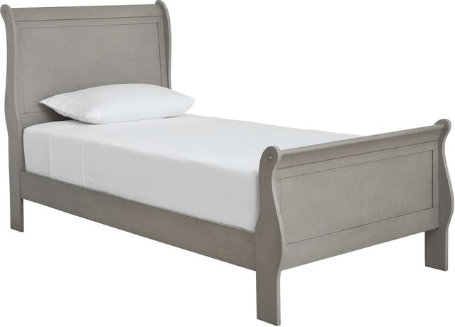 Signature Design by Ashley® Kordasky Gray Twin Sleigh Bed-3