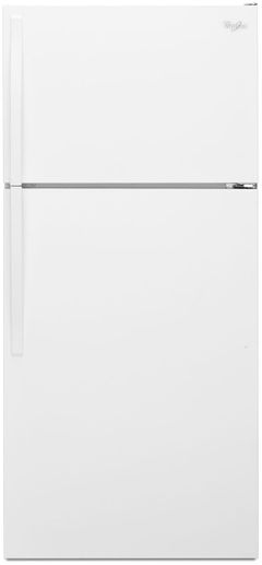 Whirlpool® 14.3 Cu.Ft. Top Freezer Refrigerator-White-WRT314TFDW