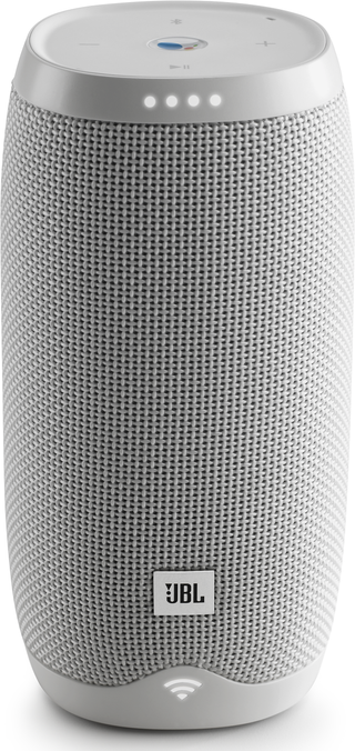 JBL® Link 10 White Voice-Activated Portable Speaker