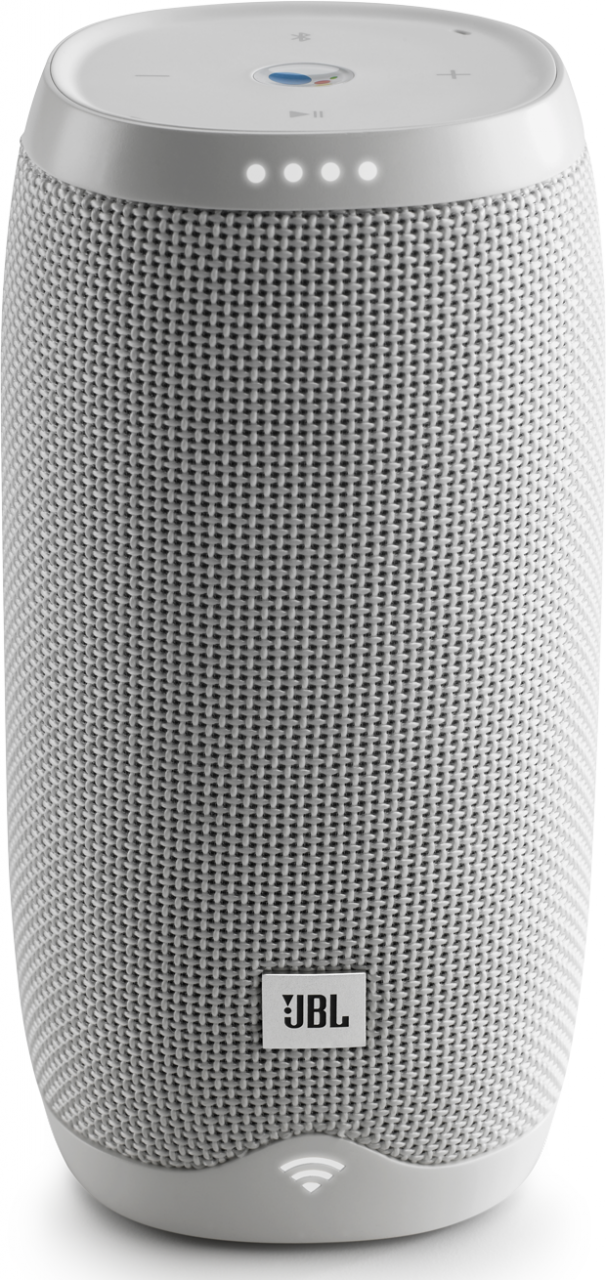 JBL® Link 10 White Voice-Activated Portable Speaker-0