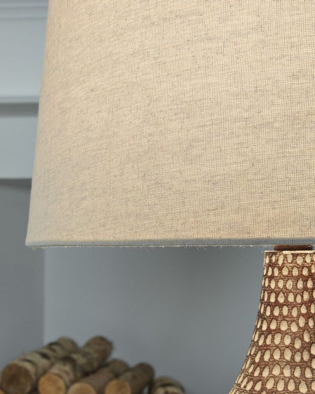 Signature Design by Ashley® Laelman 2-Piece Brown/Gray Table Lamps-3