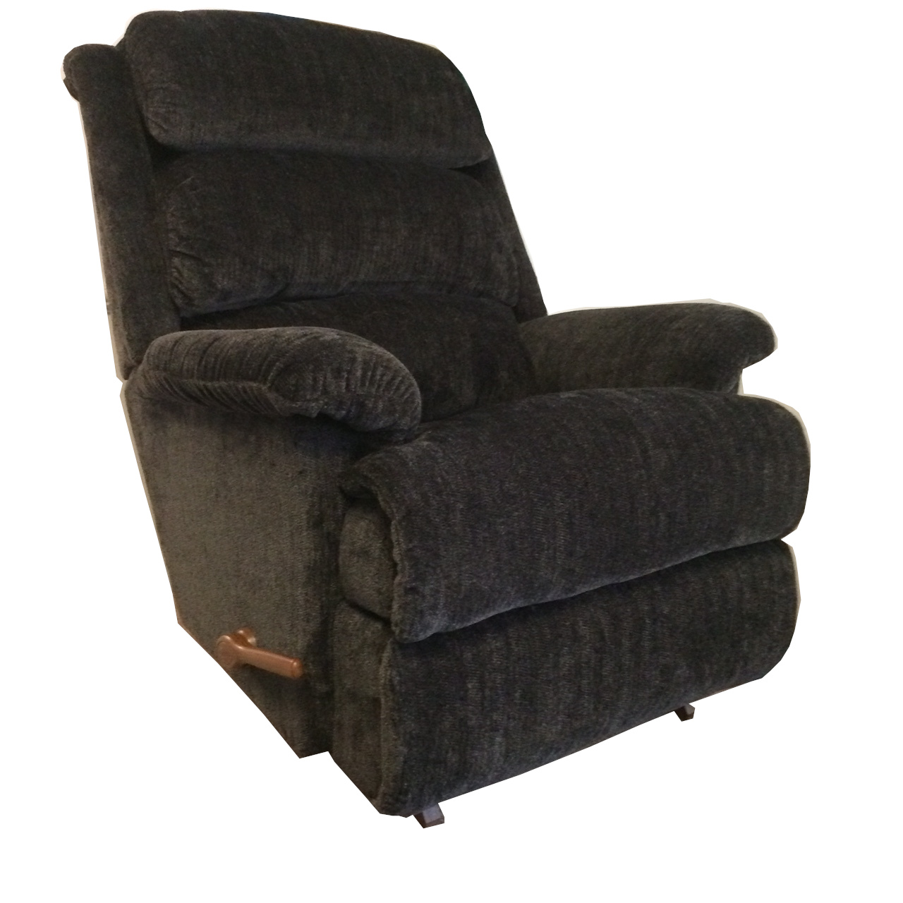 La Z Boy Astor Charcoal Reclina Rocker Recliner Kubin s