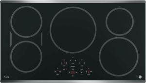 GE Profile™ Series 36" Black Induction Cooktop