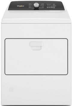 Whirlpool® 7.0 Cu. Ft. White Front Load Gas Dryer-WGD5010LW