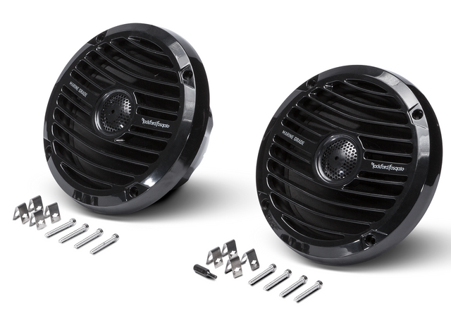 Rockford Fosgate® Prime Marine Black 6.5" Full Range Speakers 5