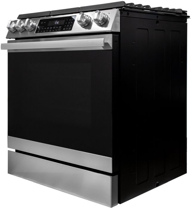 Sharp® 30" Stainless Steel Slide In Gas Range Albert Lee Seattle