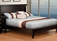 Handstone Brooklyn Queen Panel Bed With 14” Wraparound Footboard