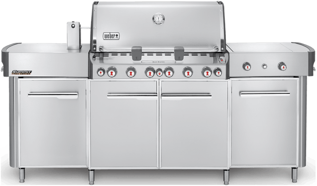 Weber® Grills® Summit® Stainless Steel Grill Center-0