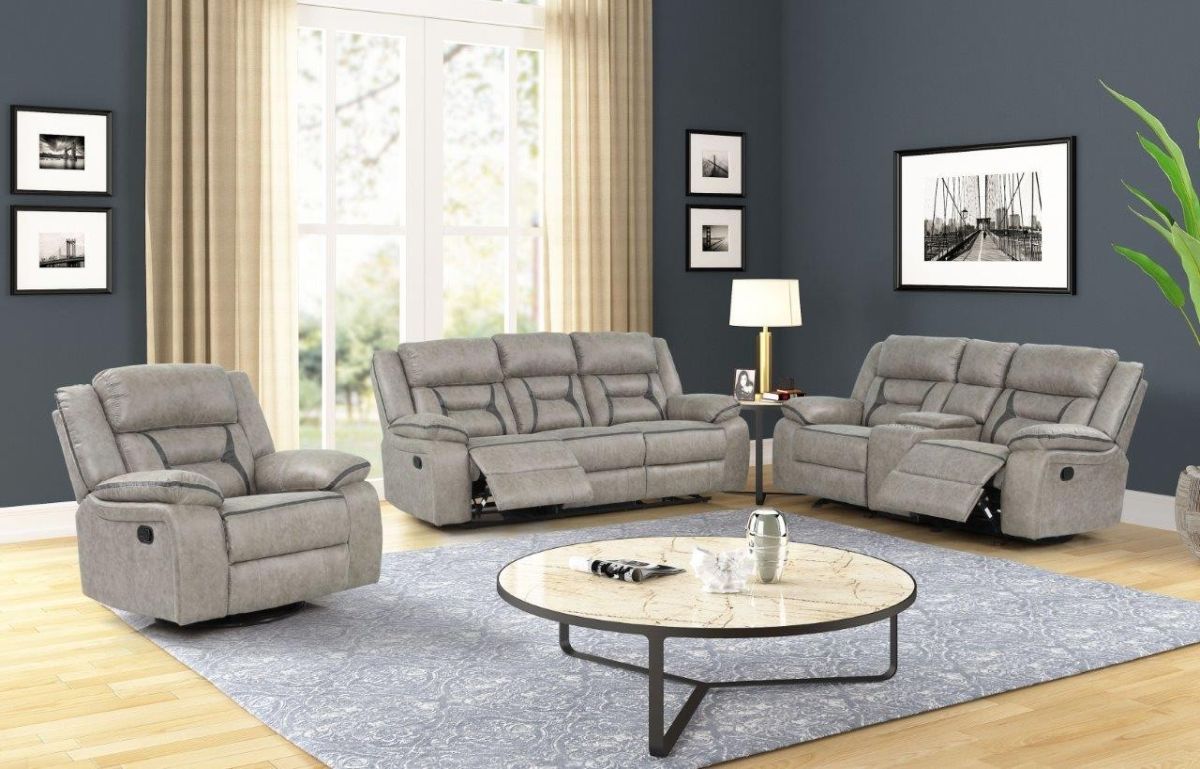 sang Accord Oswald New Classic® Home Furnishings Roswell Pewter Sofa and Loveseat Set | Bob  Mills Furniture | TX, OK