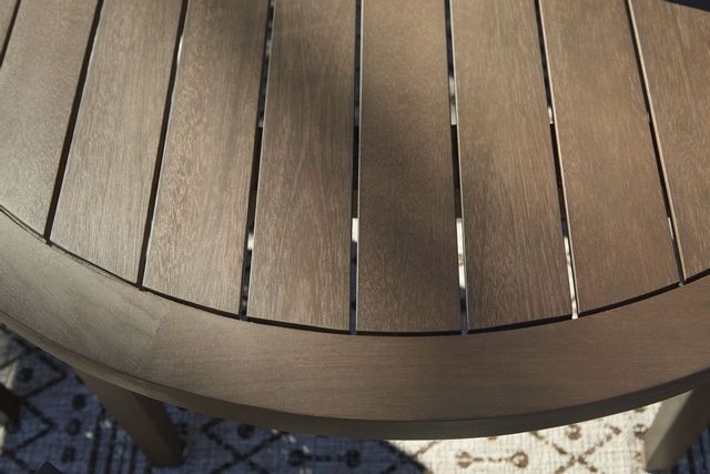Signature Design by Ashley® Germalia Brown Outdoor Dining Table-1