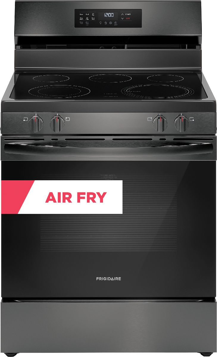 Frigidaire® 30" Black Stainless Steel Freestanding Electric Range ...