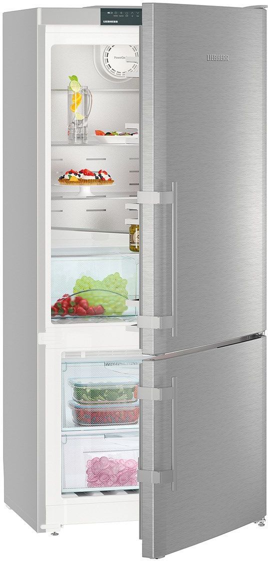 Liebherr 12.9 Cu. Ft. Stainless Steel Bottom Freezer Refrigerator 5