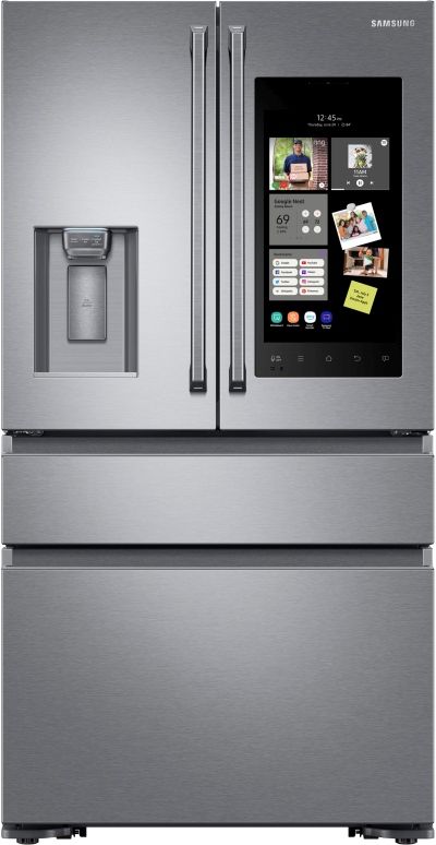 Samsung 22 Cu. Ft. Counter Depth French Door Refrigerator-Stainless Steel 0