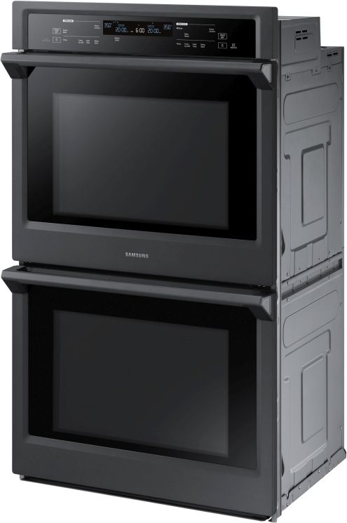 Samsung 30" Fingerprint Resistant Black Stainless Steel Electric Built In Double Wall Oven 7